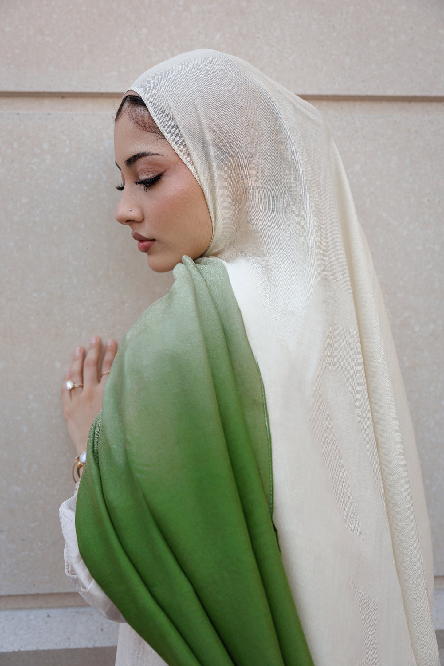 Emerald Oasis | Premium Modal Hijab Inspired by Dubai