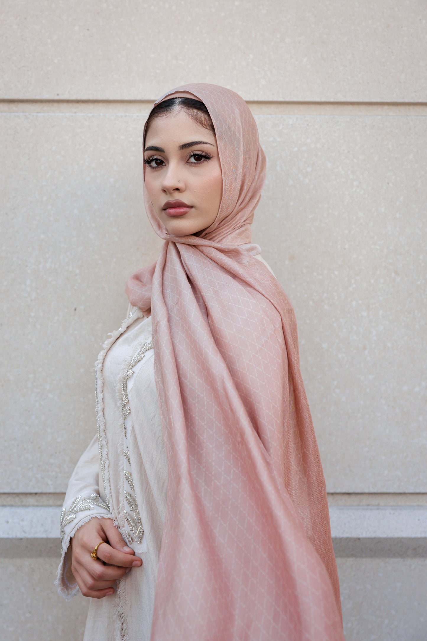 Dubai Blush | Premium Modal Hijab Inspired by Dubai