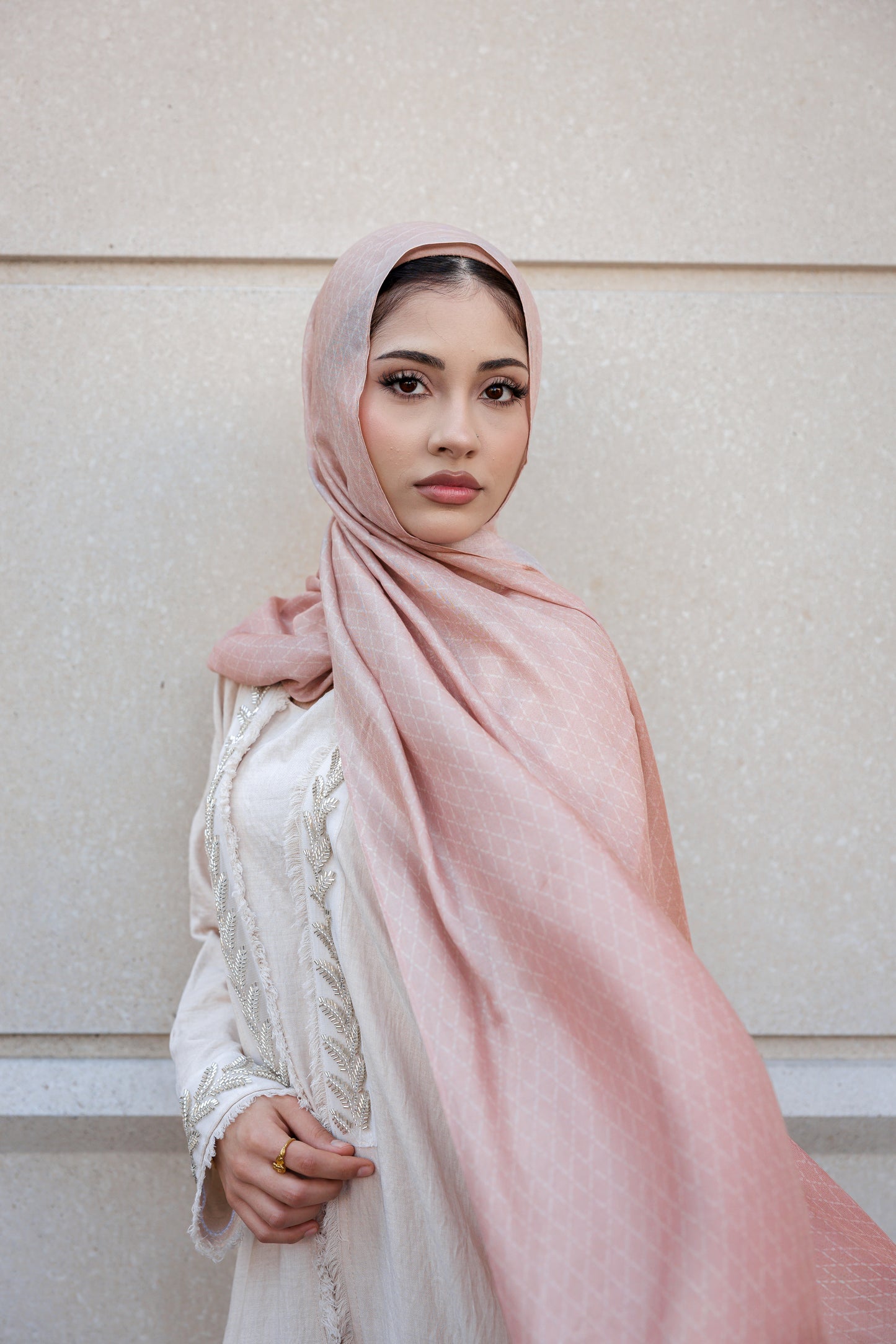 Dubai Blush | Premium Modal Hijab Inspired by Dubai