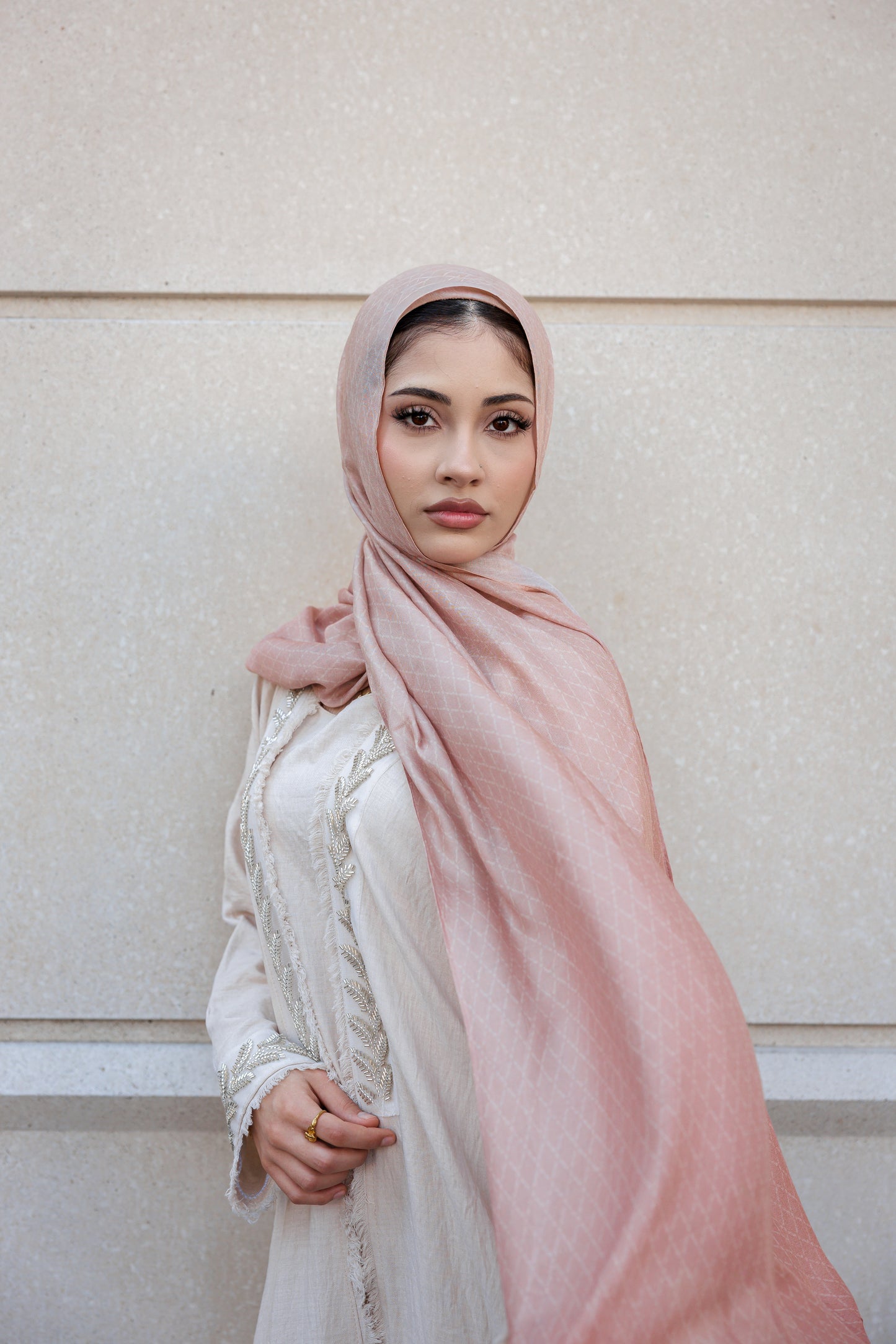 Dubai Blush | Premium Modal Hijab Inspired by Dubai