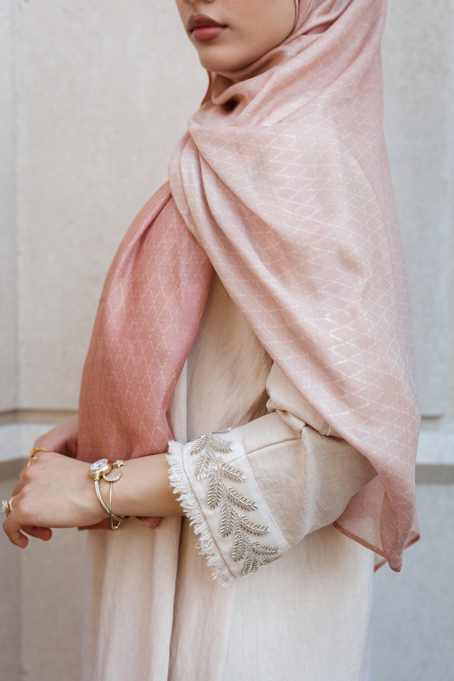 Dubai Blush | Premium Modal Hijab Inspired by Dubai