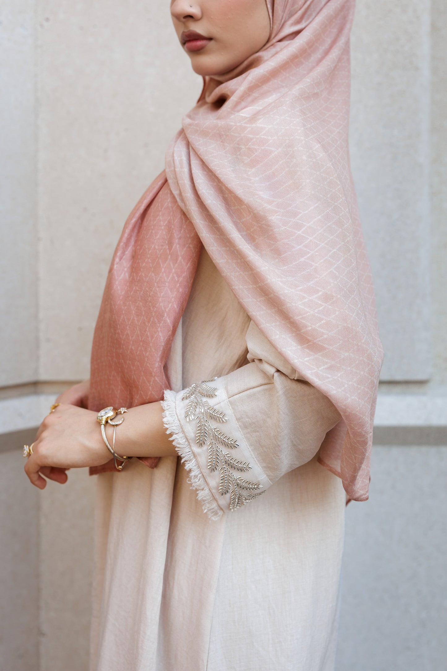 Dubai Blush | Premium Modal Hijab Inspired by Dubai