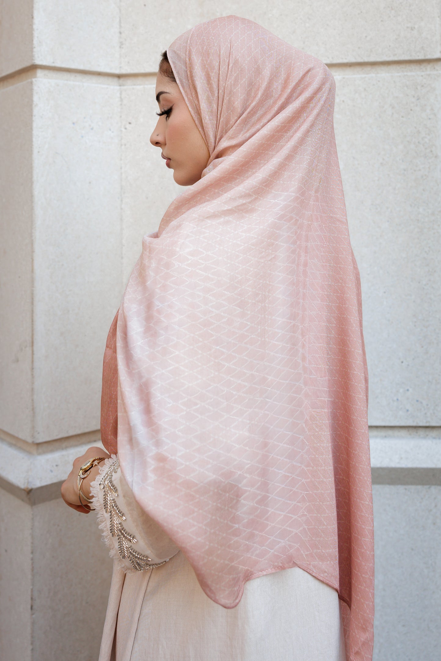 Dubai Blush | Premium Modal Hijab Inspired by Dubai