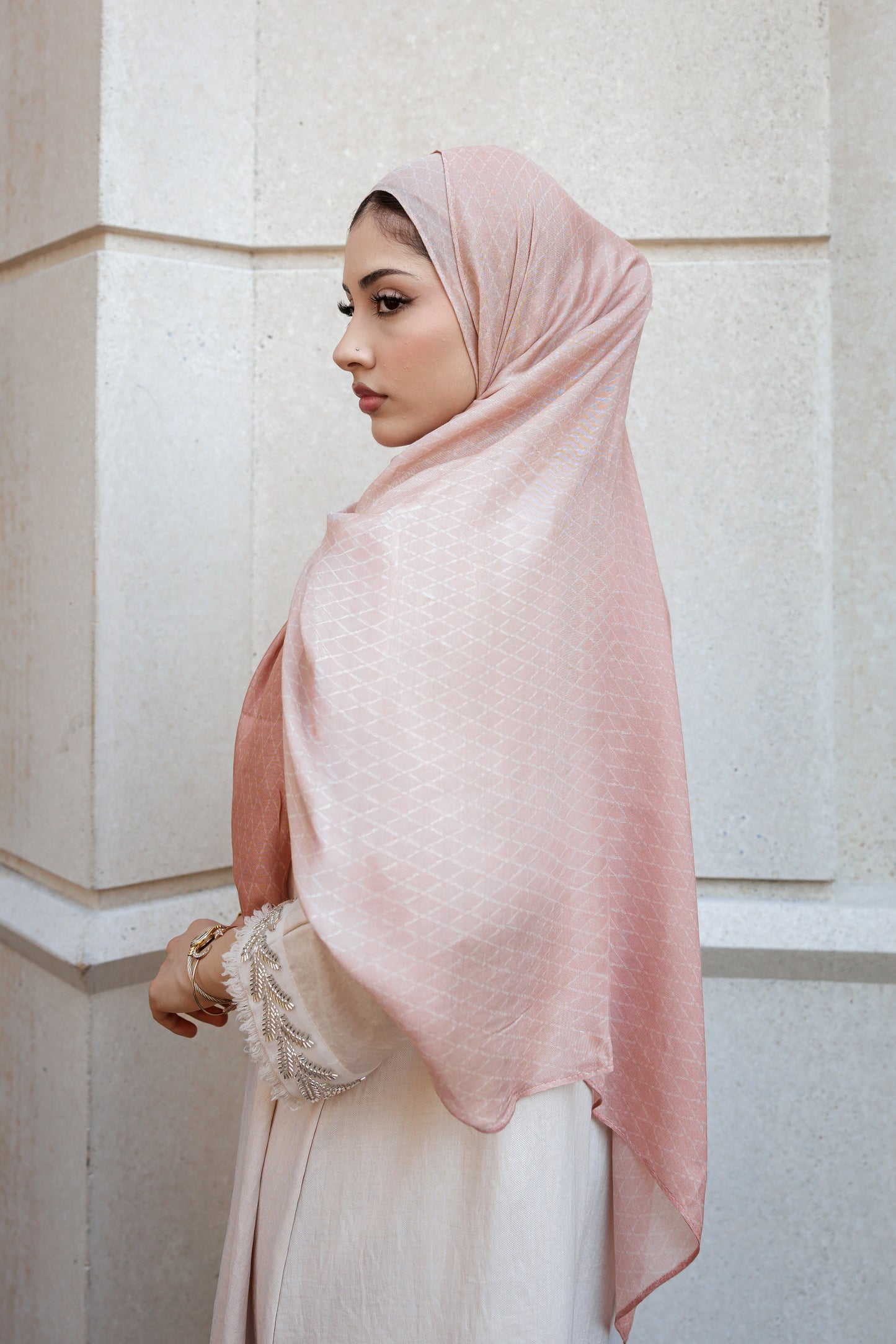Dubai Blush | Premium Modal Hijab Inspired by Dubai