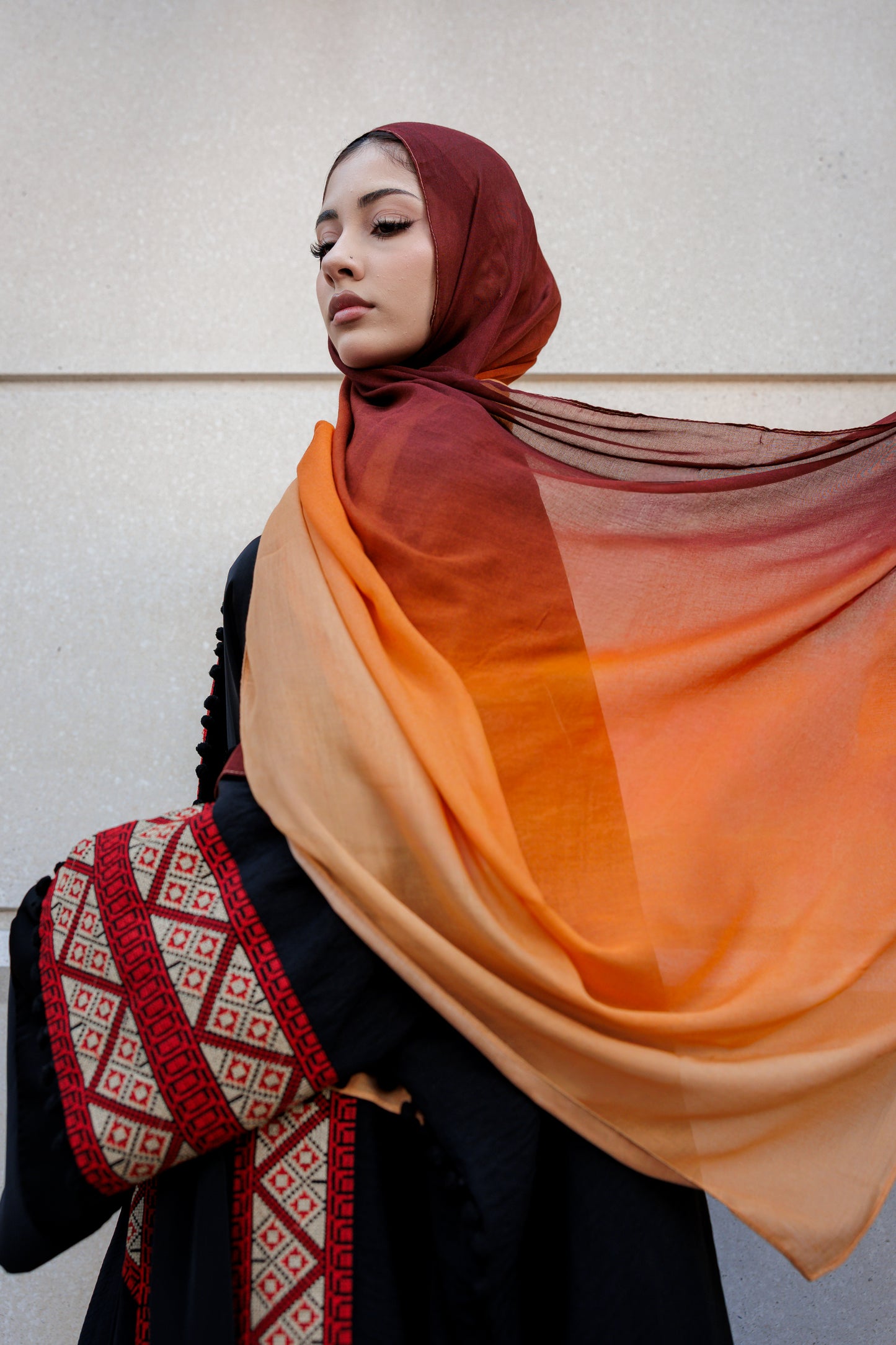 Dubai Dusk | Premium Modal Hijab Inspired by Dubai