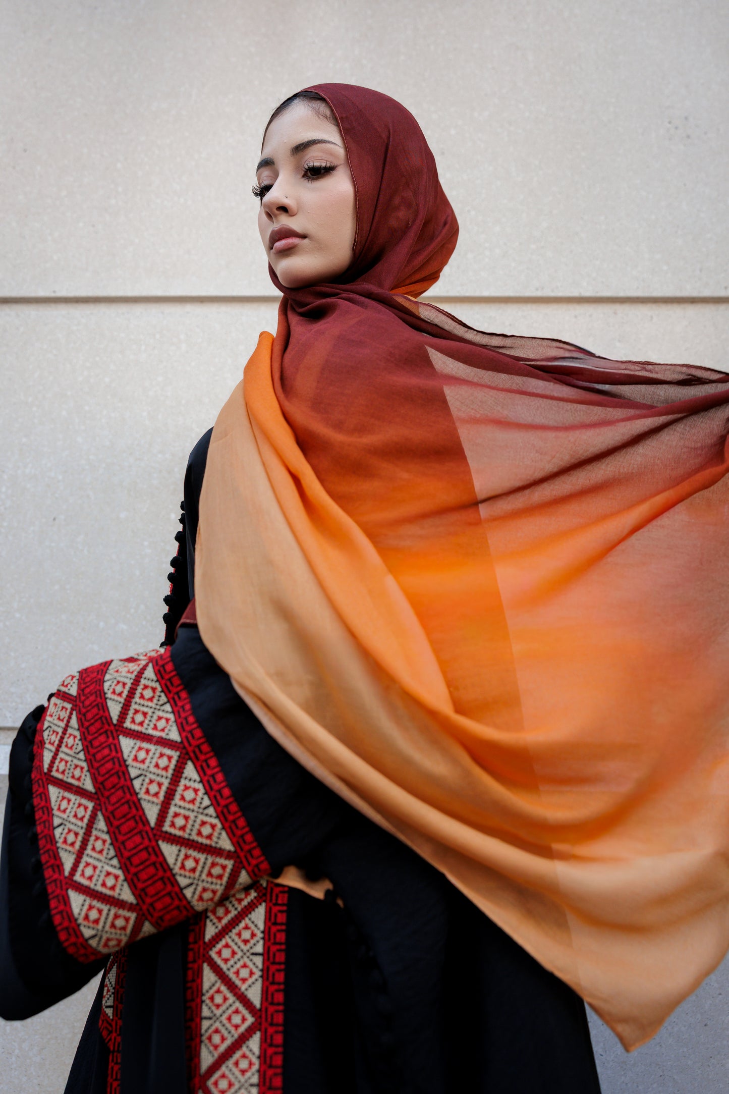 Dubai Dusk | Premium Modal Hijab Inspired by Dubai