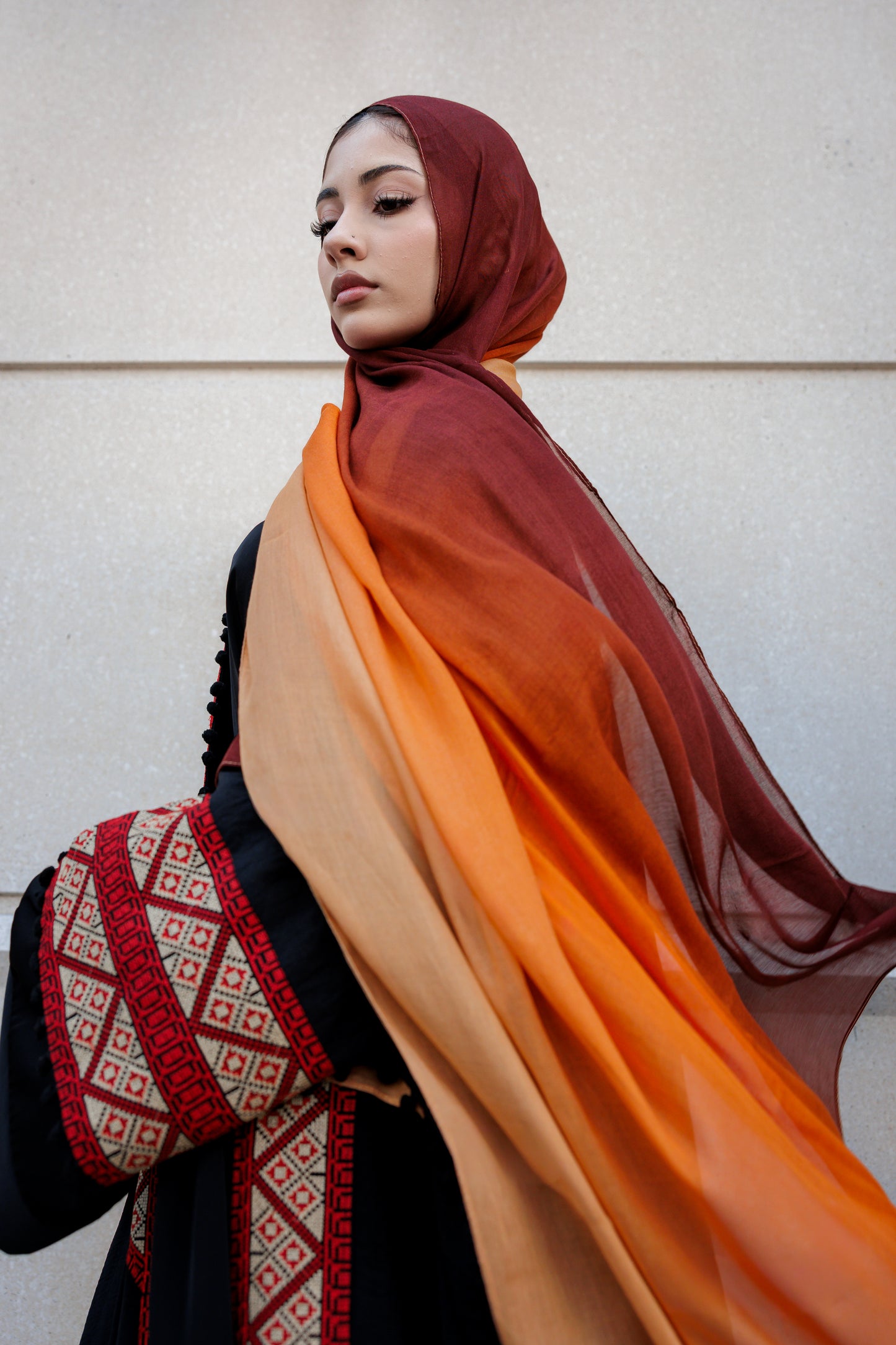 Dubai Dusk | Premium Modal Hijab Inspired by Dubai