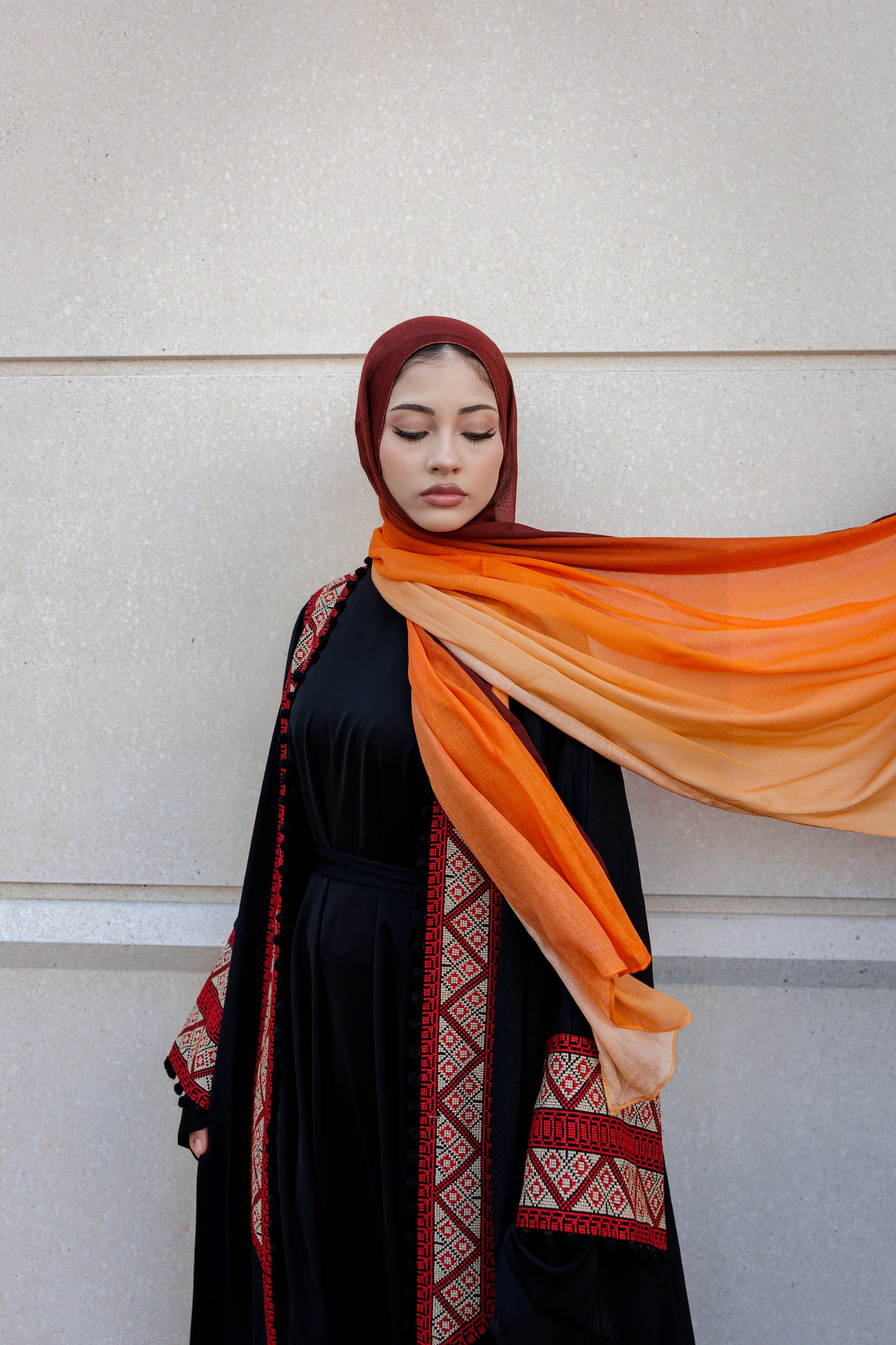 Dubai Dusk | Premium Modal Hijab Inspired by Dubai