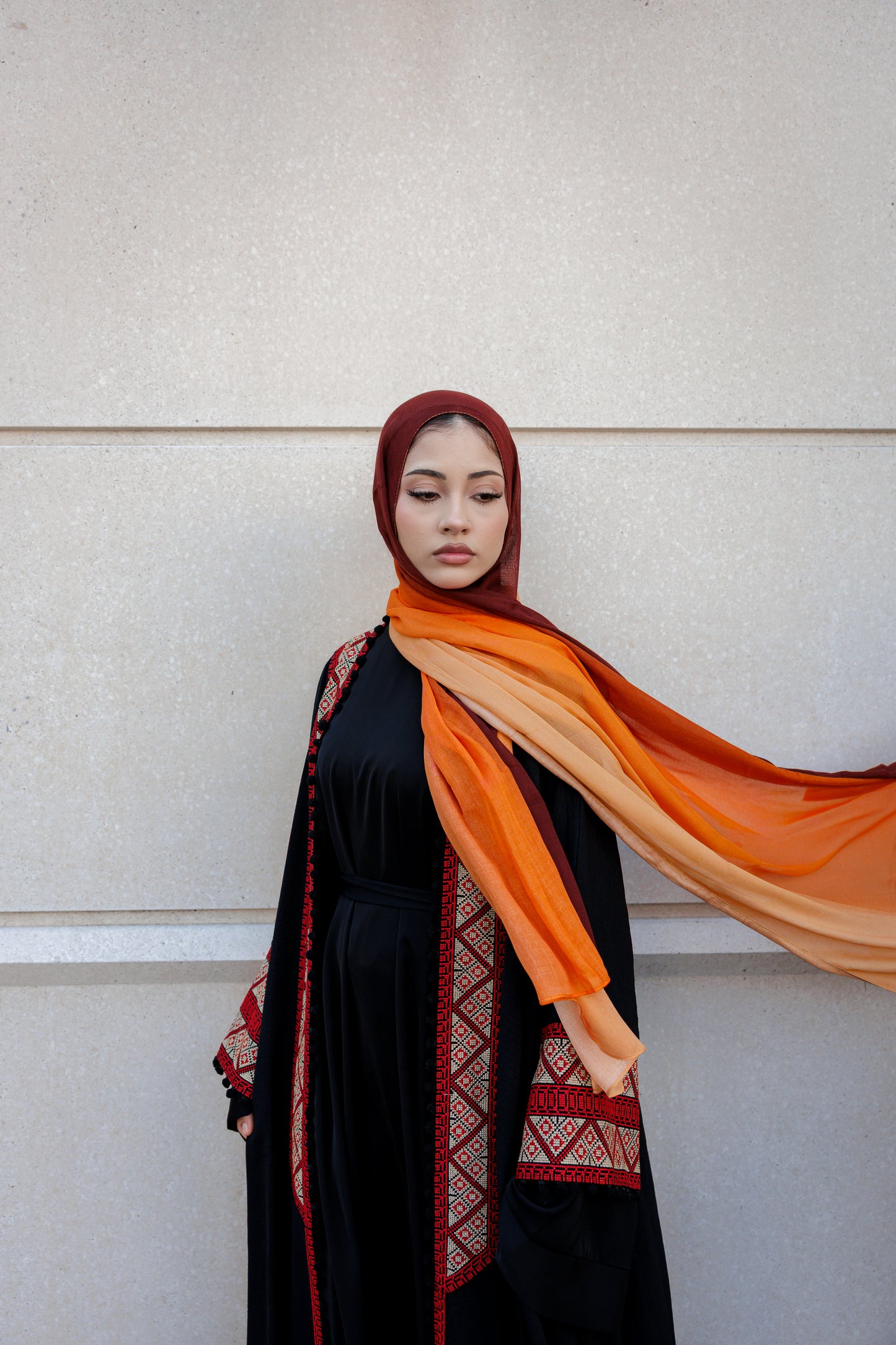 Dubai Dusk | Premium Modal Hijab Inspired by Dubai