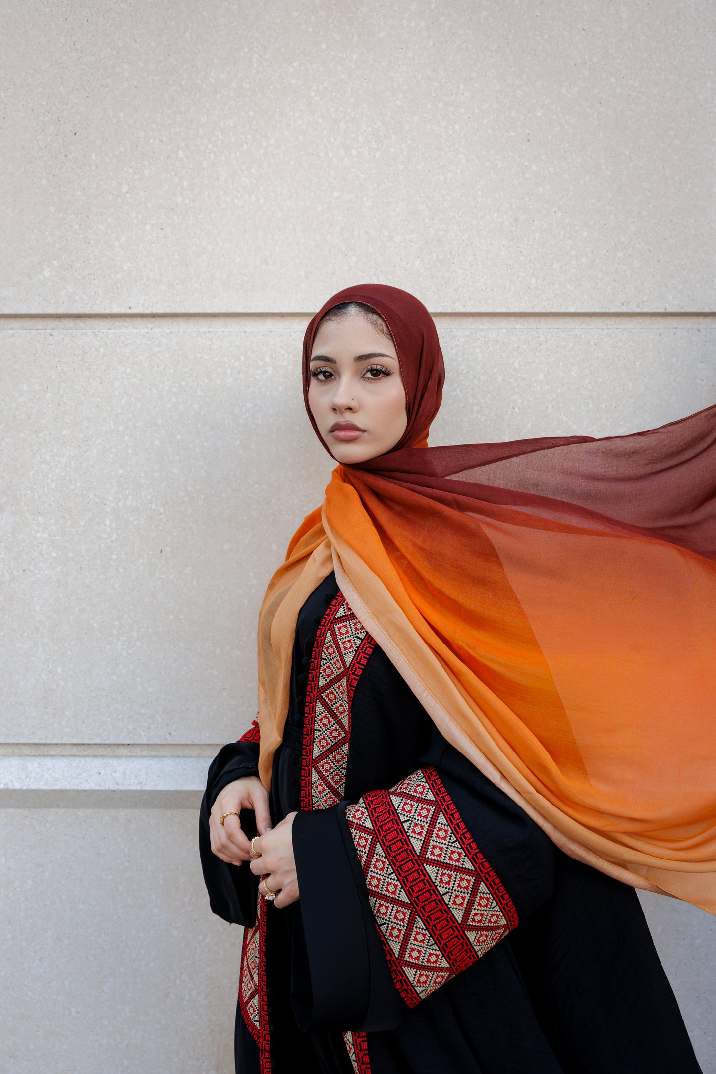 Dubai Dusk | Premium Modal Hijab Inspired by Dubai