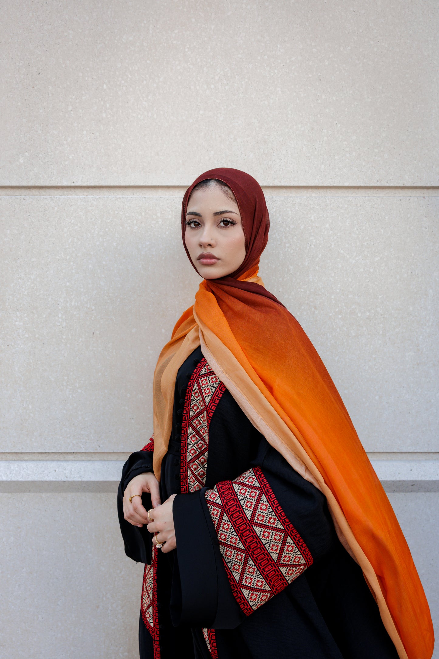 Dubai Dusk | Premium Modal Hijab Inspired by Dubai