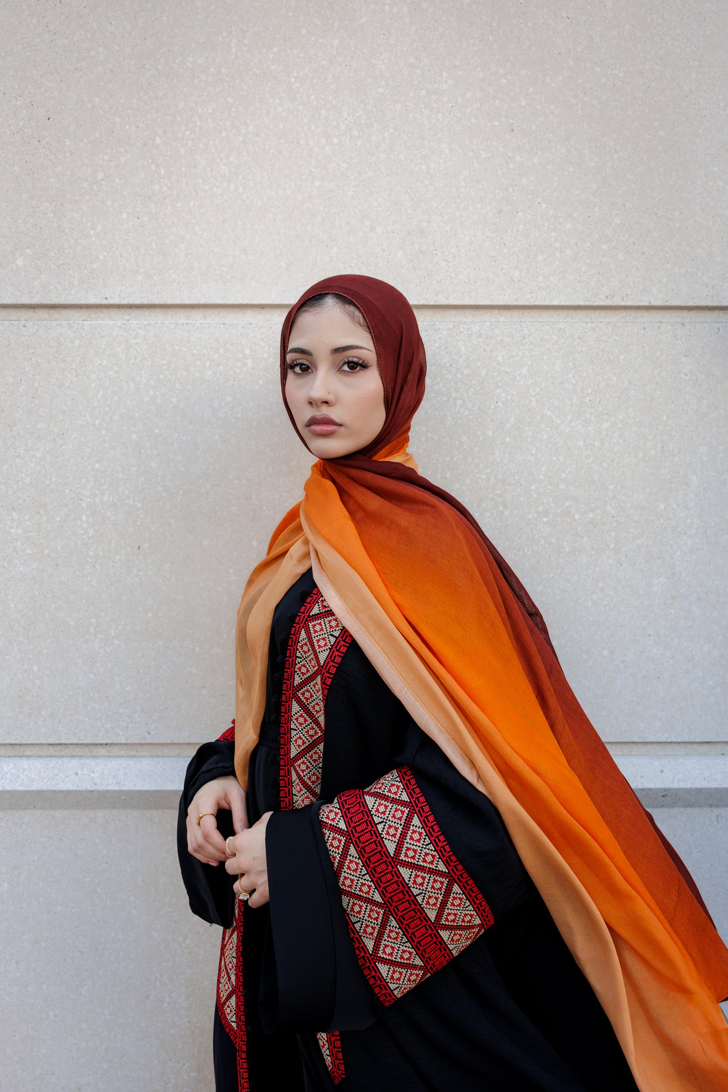 Dubai Dusk | Premium Modal Hijab Inspired by Dubai