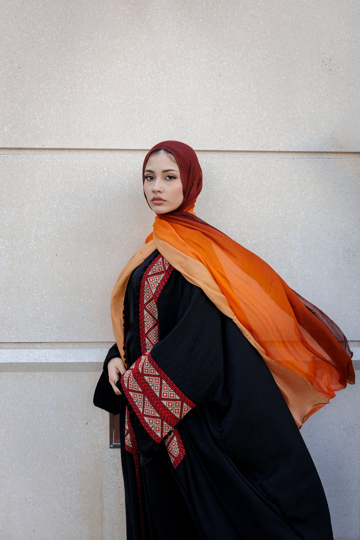 Dubai Dusk | Premium Modal Hijab Inspired by Dubai