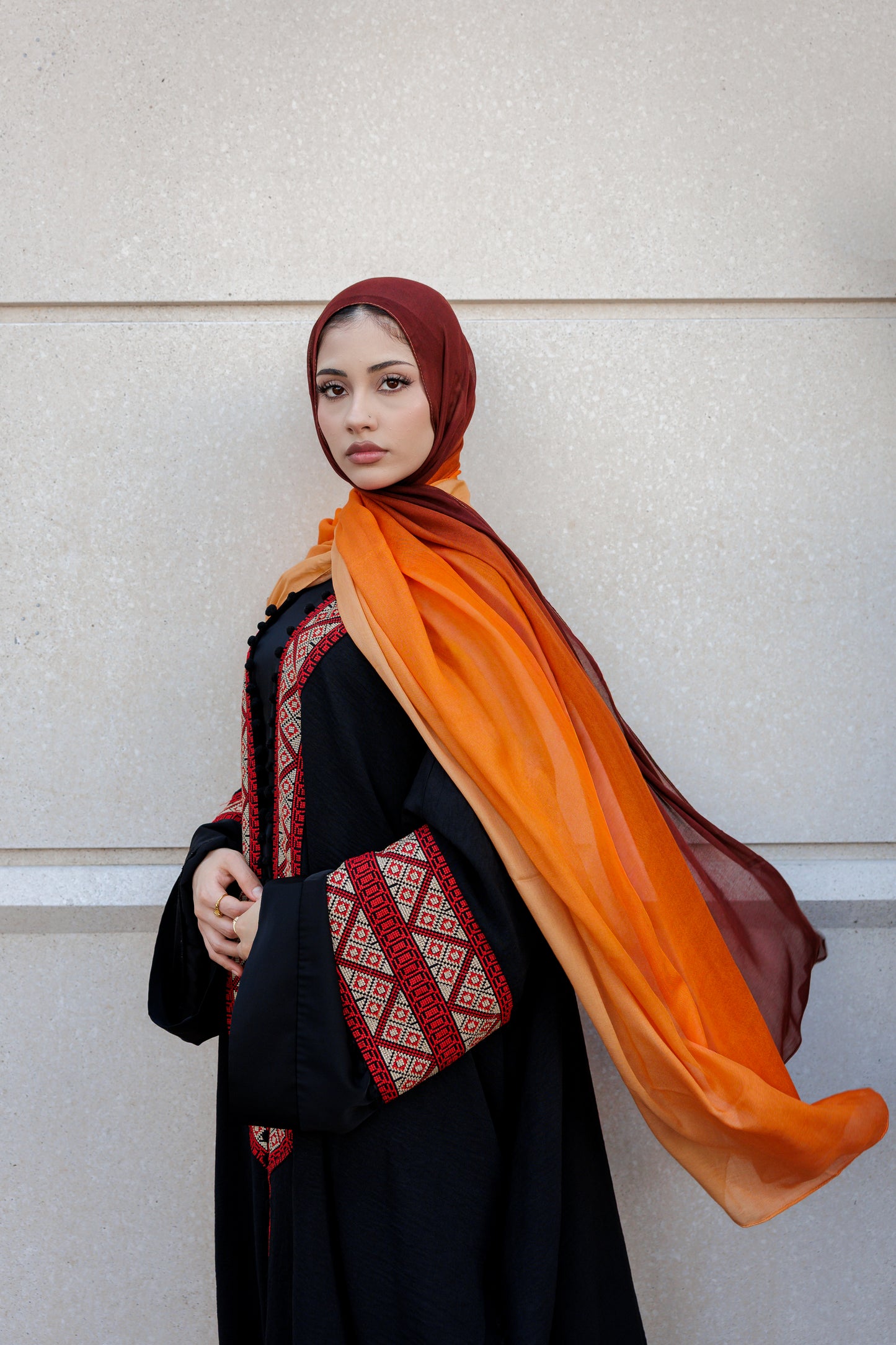 Dubai Dusk | Premium Modal Hijab Inspired by Dubai