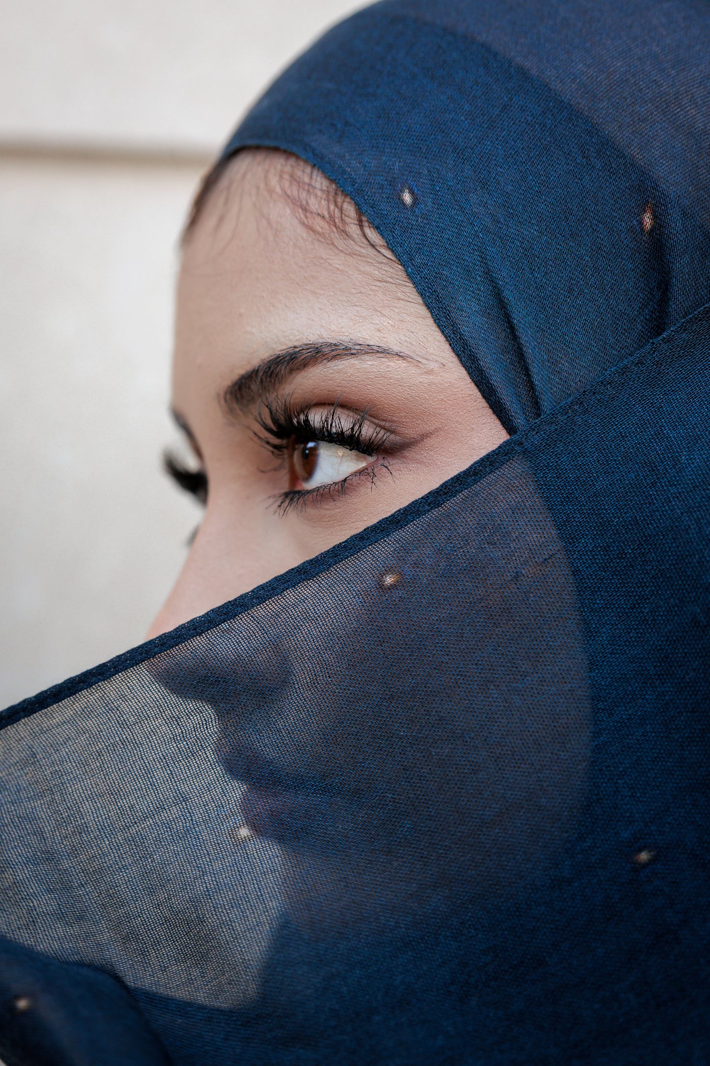 Stars over the Dunes | Premium Modal Hijab Inspired by Dubai