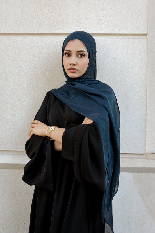 Stars over the Dunes | Premium Modal Hijab Inspired by Dubai