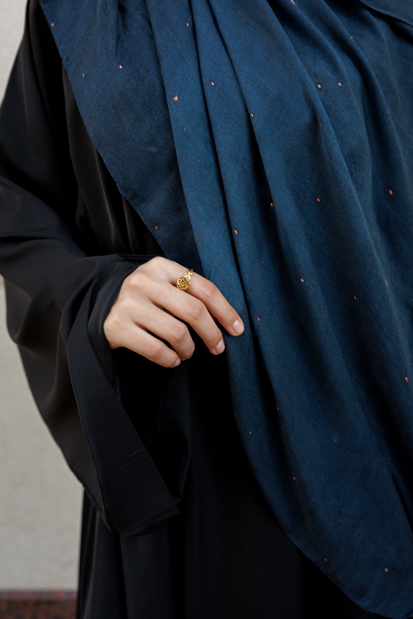 Stars over the Dunes | Premium Modal Hijab Inspired by Dubai